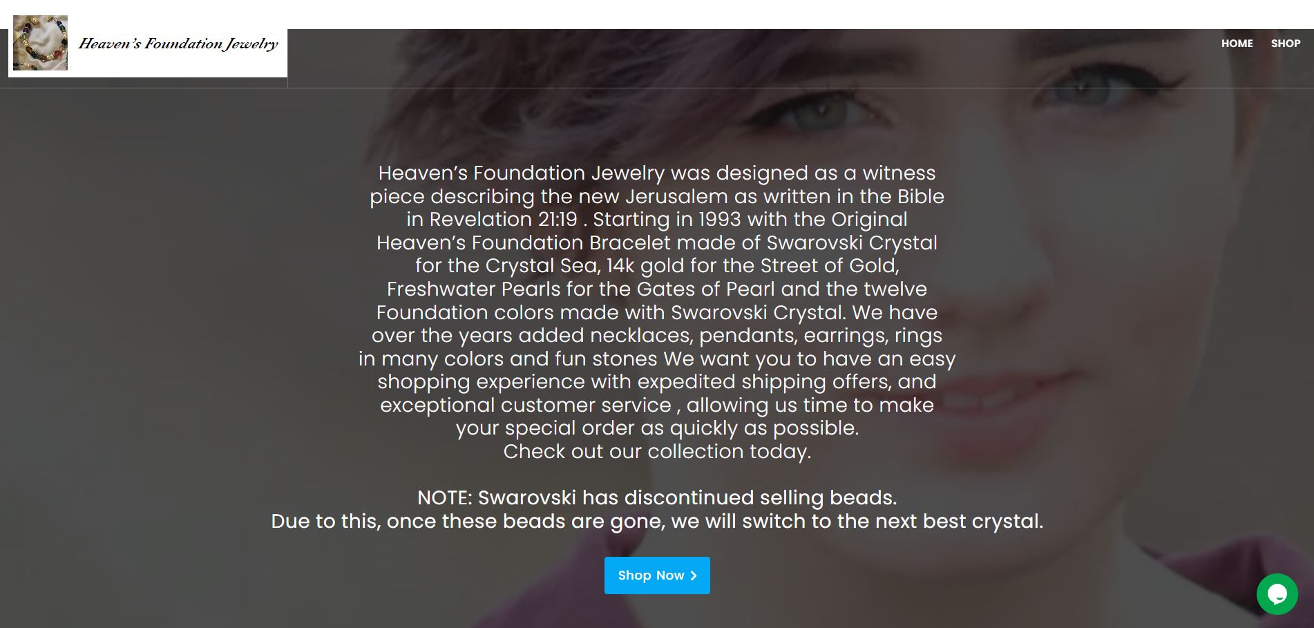 Heaven's Foundation Jewelry